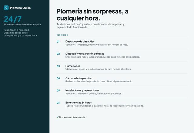 Plomero Quilla
